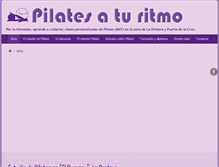 Tablet Screenshot of pilatesaturitmo.com